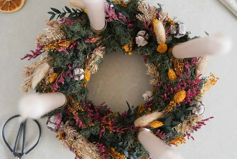 DIY-Set Adventskranz Romy