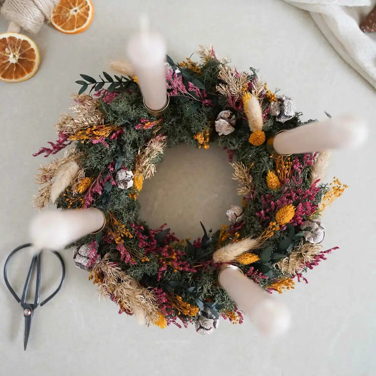 DIY-Set Adventskranz Romy