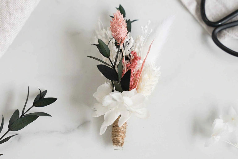 DIY-Set Boutonnière Tamara