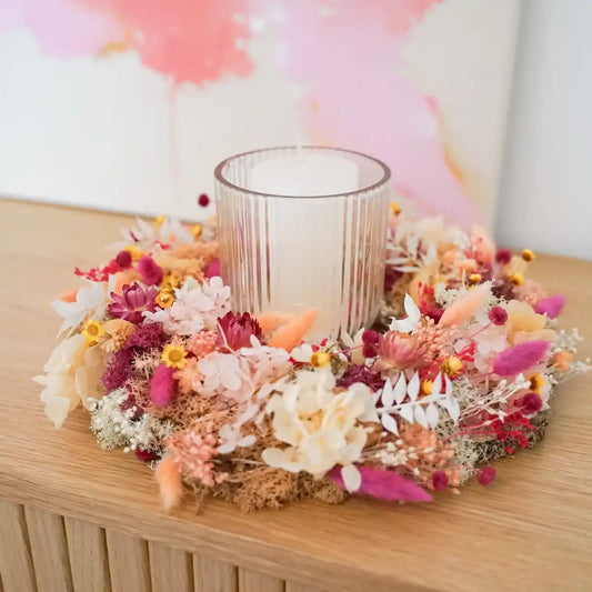 DIY-Set Tischkranz Jasmin | 25 cm Durchmesser