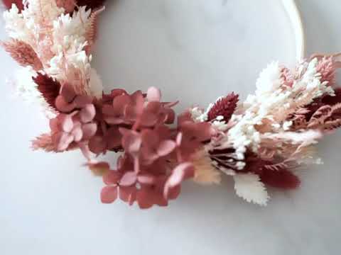 DIY-Set Türkranz Marie rose creme