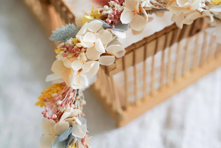 DIY-Set Trockenblumen Haarreif Susi