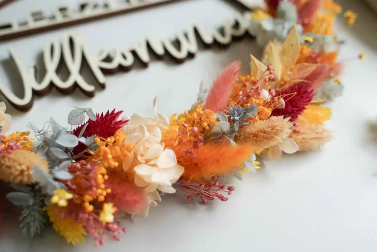 DIY Set Trockenblumen Türkranz Flores